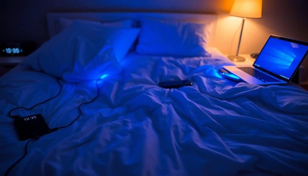 blue light disrupts sleep