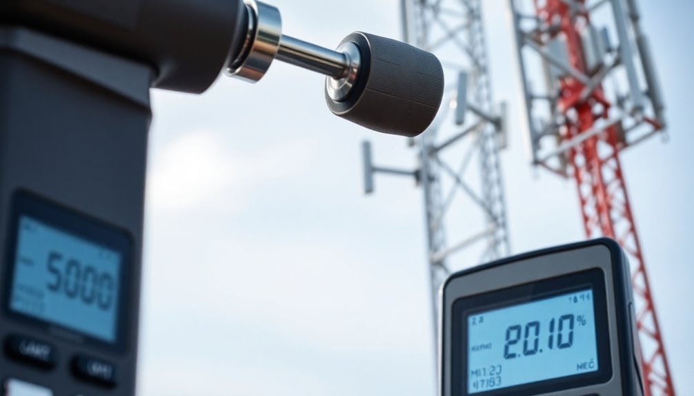 cell tower radiation measurement tools