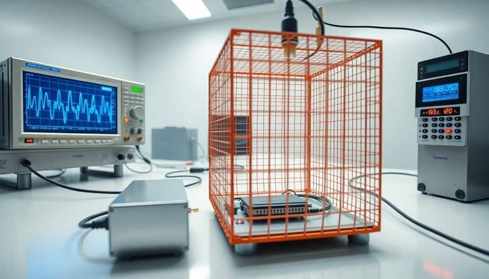 controlled emf testing environment