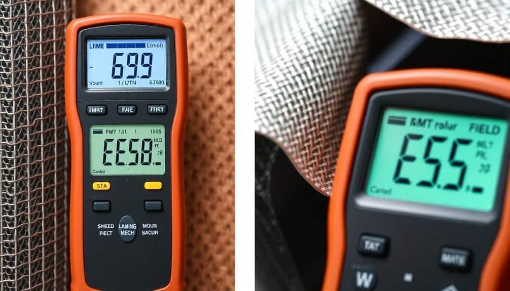 electromagnetic shielding effectiveness testing