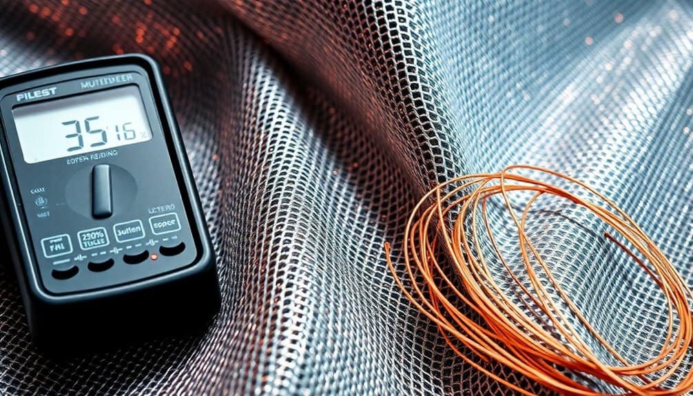 electromagnetic shielding fabric properties