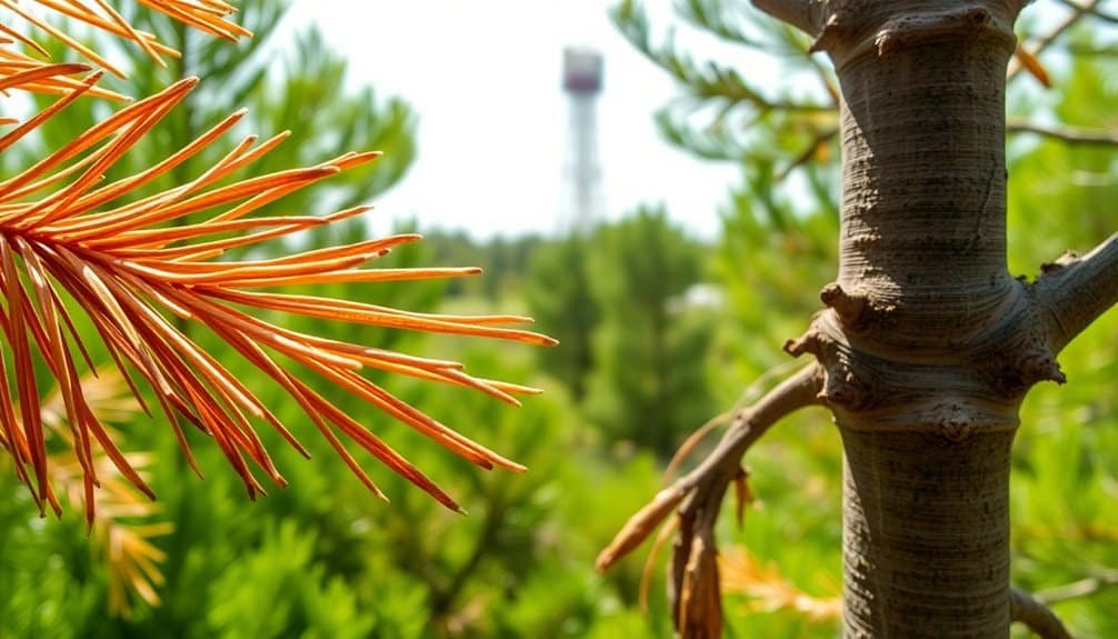 emf effects on plants