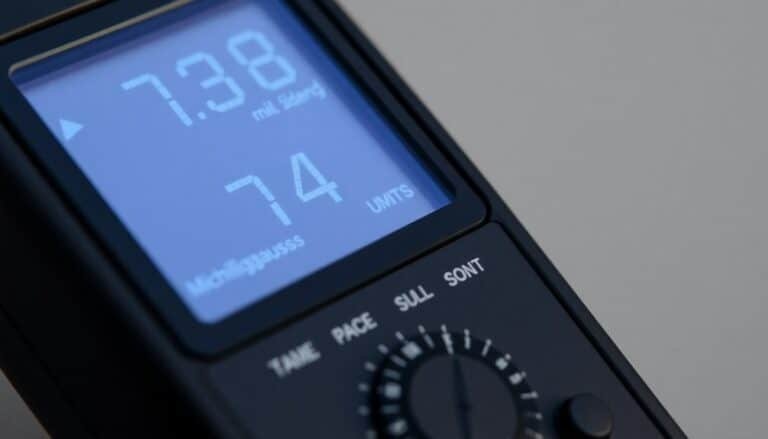 emf meter readings explained