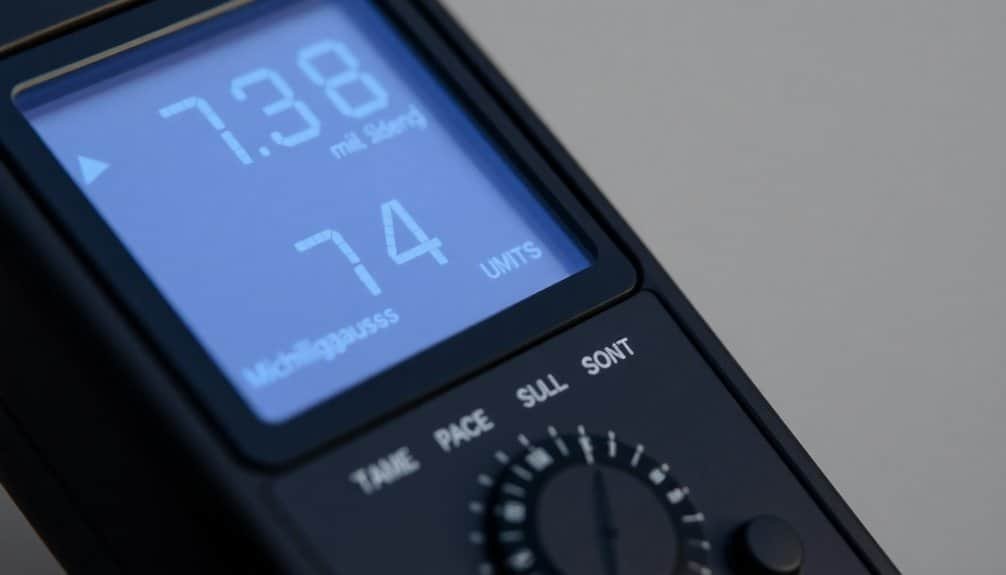 emf meter readings explained