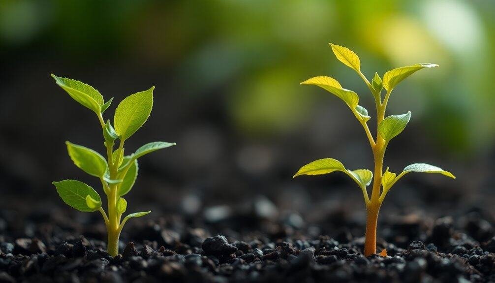 emfs impact plant growth