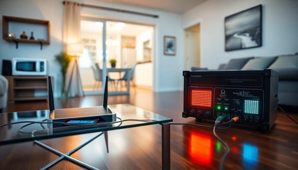 high emf zones identification