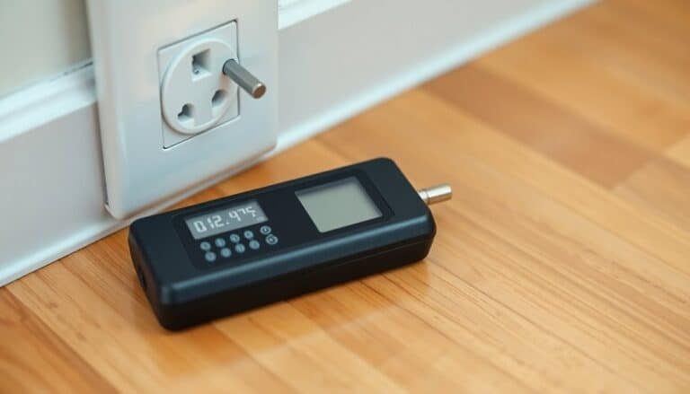 measuring electromagnetic fields indoors