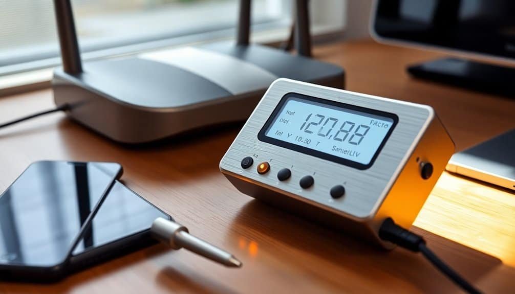 measuring emf exposure tools