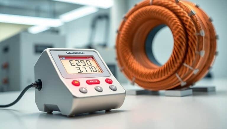measuring emf with gaussmeter