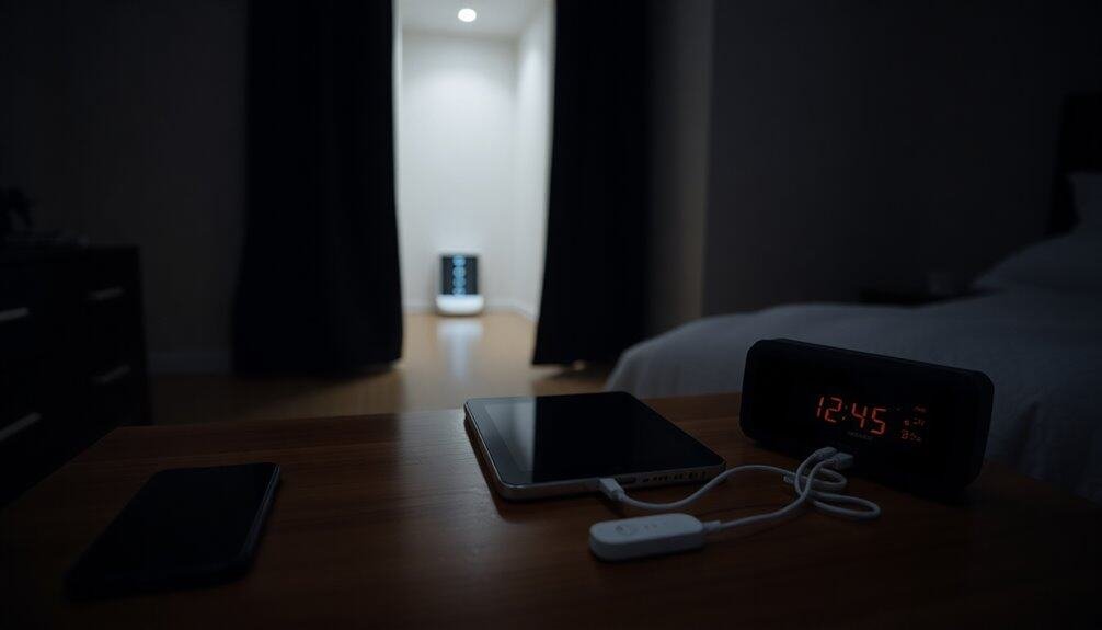 minimize emf exposure nightly