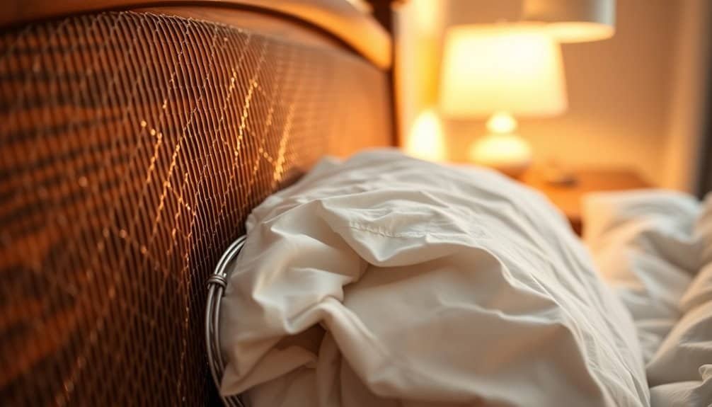 shielded headboard for sleep
