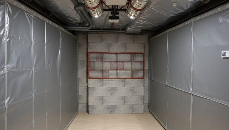 shielding room from radiation