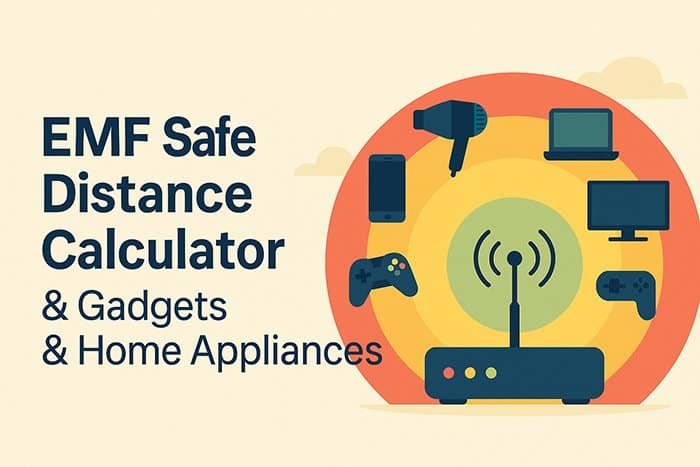 EMF Safe Distance Calculator – Gadgets and Home Appliances